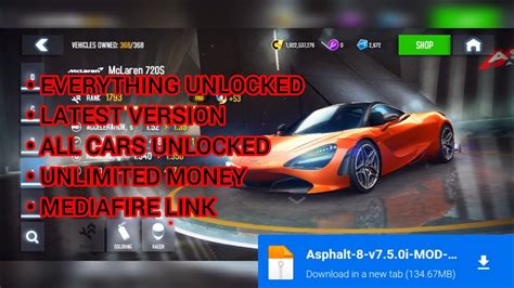 asphalt 8 7.5.0i mod apk|Asphalt 8 MOD APK v7.8.0g (Unlimited Money) for .